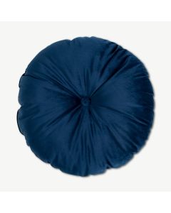 Flow Round Cushion, Velvet, 45cm