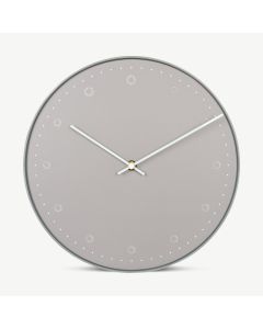 Elba Wall Clock, Plastic