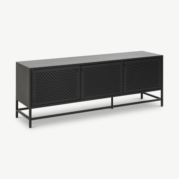 Macau Sideboard, Black Steel