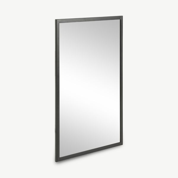 Dover spegel, svart stål