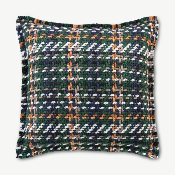 Scotch Cushion, Checkered design vue de face