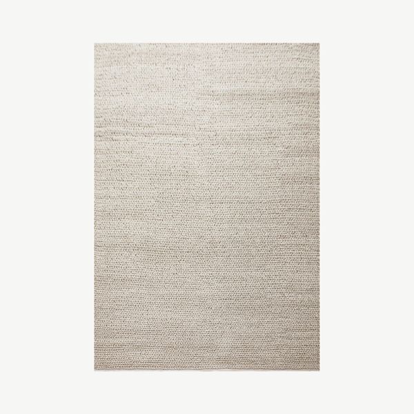 Calista wollen tapijt, lichtgrijs, 230x160 cm