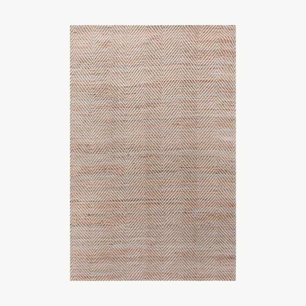 Lior jute tapijt, lichtbruin, 300x200 cm