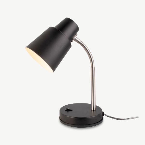 Scope Table lamp, Black Iron