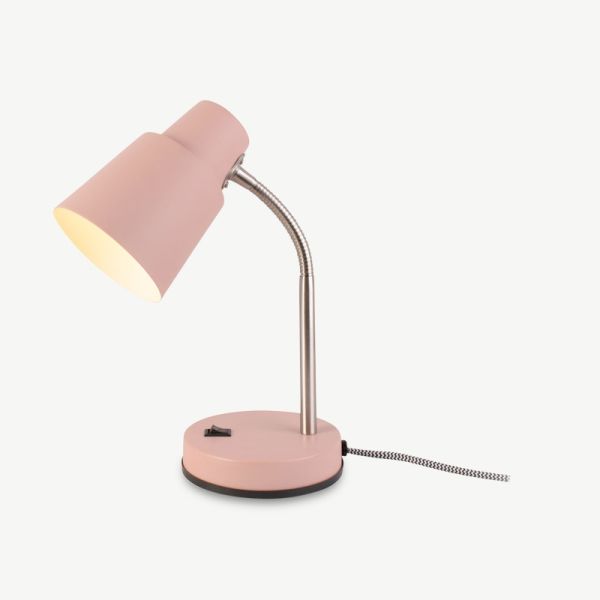 Scope Table lamp, Pink Iron