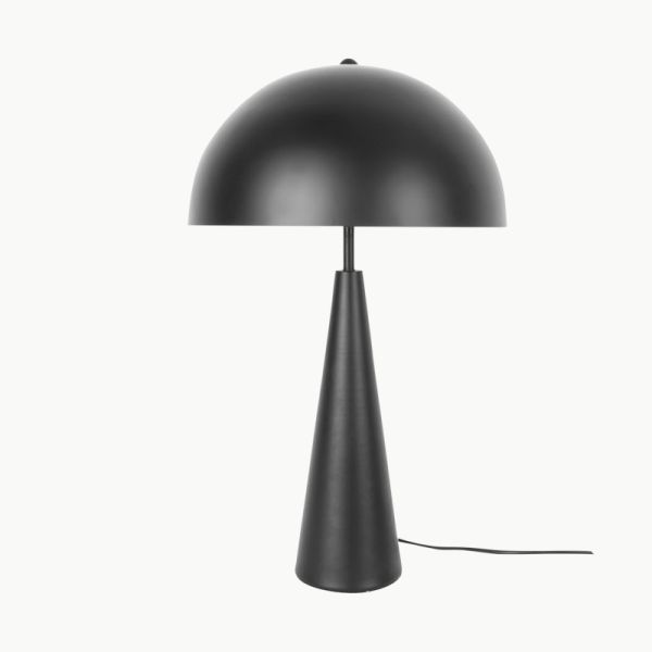 Sublime bordlampe, sort jern, stor 