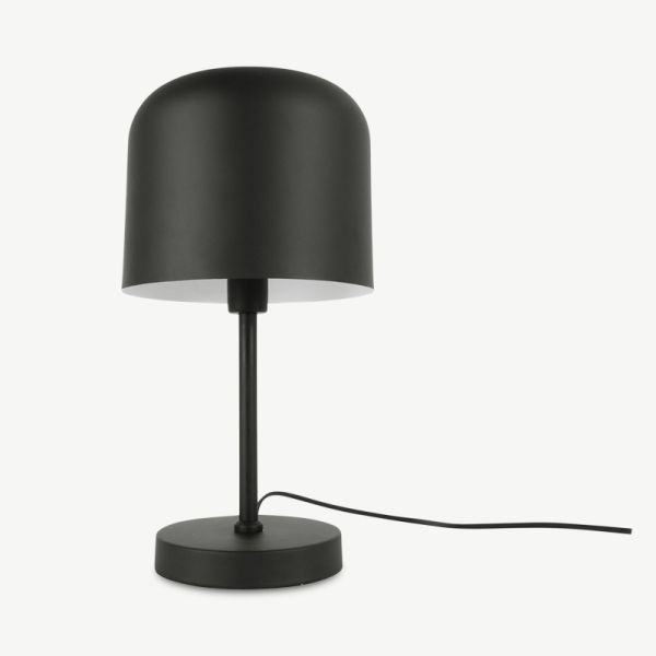 Capa Table Lamp, Black Iron