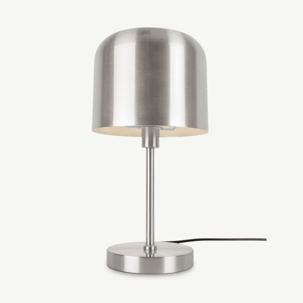Capa Table Lamp, Nickel Iron