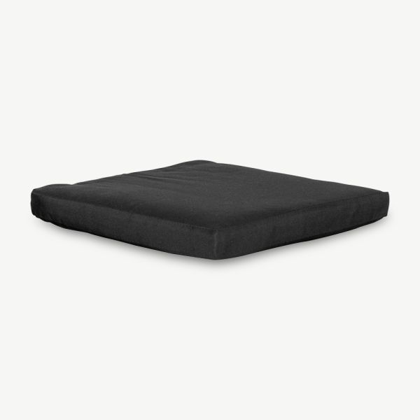 Teodor Outdoor Cushion, Black Polyester