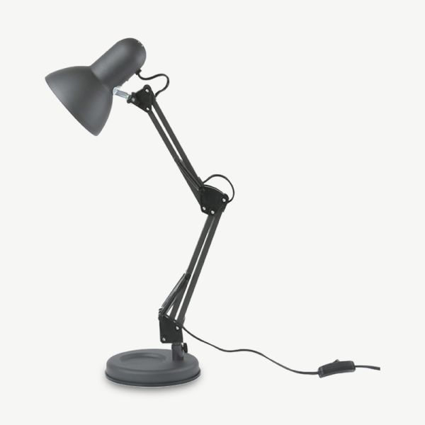 Hobby Desk Lamp, Black Steel