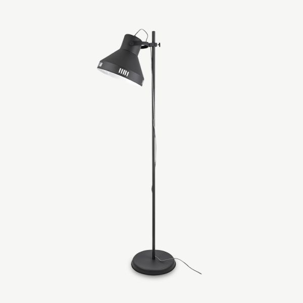 Tuned Floor Lamp, Black Iron