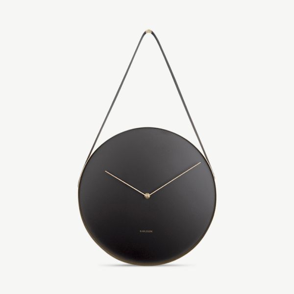 Belt Wall Clock, Steel