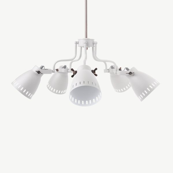 Mingle Pendant Lamp, White Iron