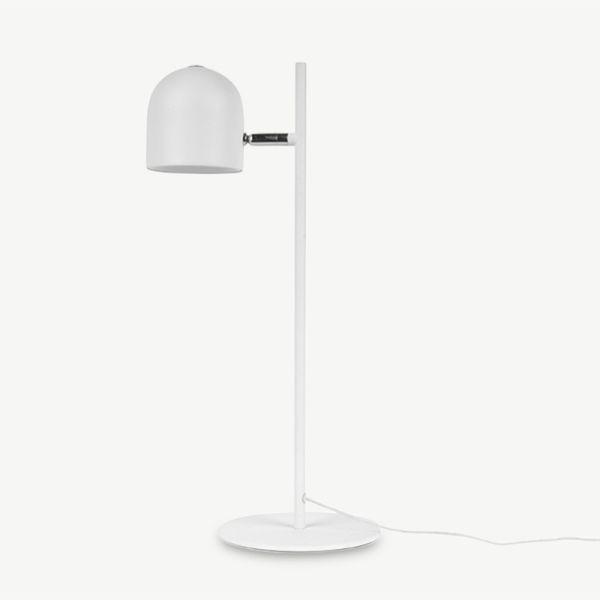 Balmy Table Lamp, White Iron