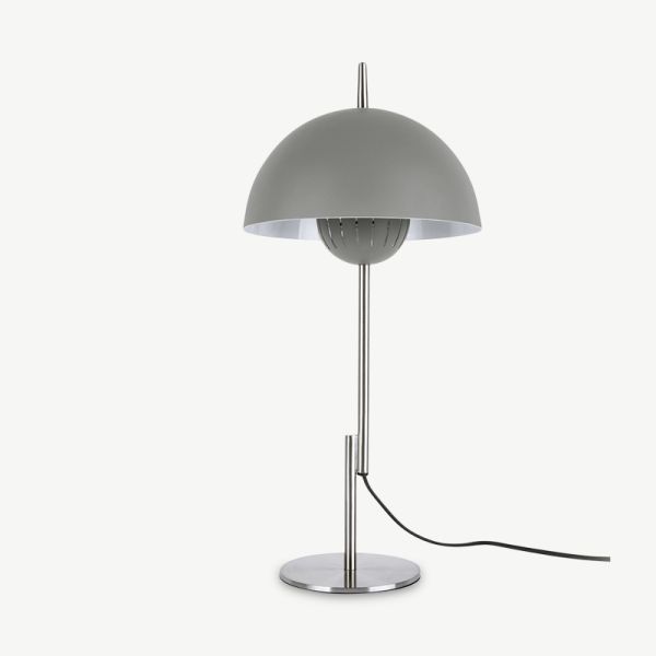 Sphere Table Lamp, Grey Iron