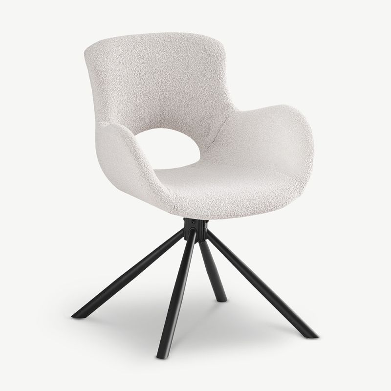 Off white outlet swivel chair